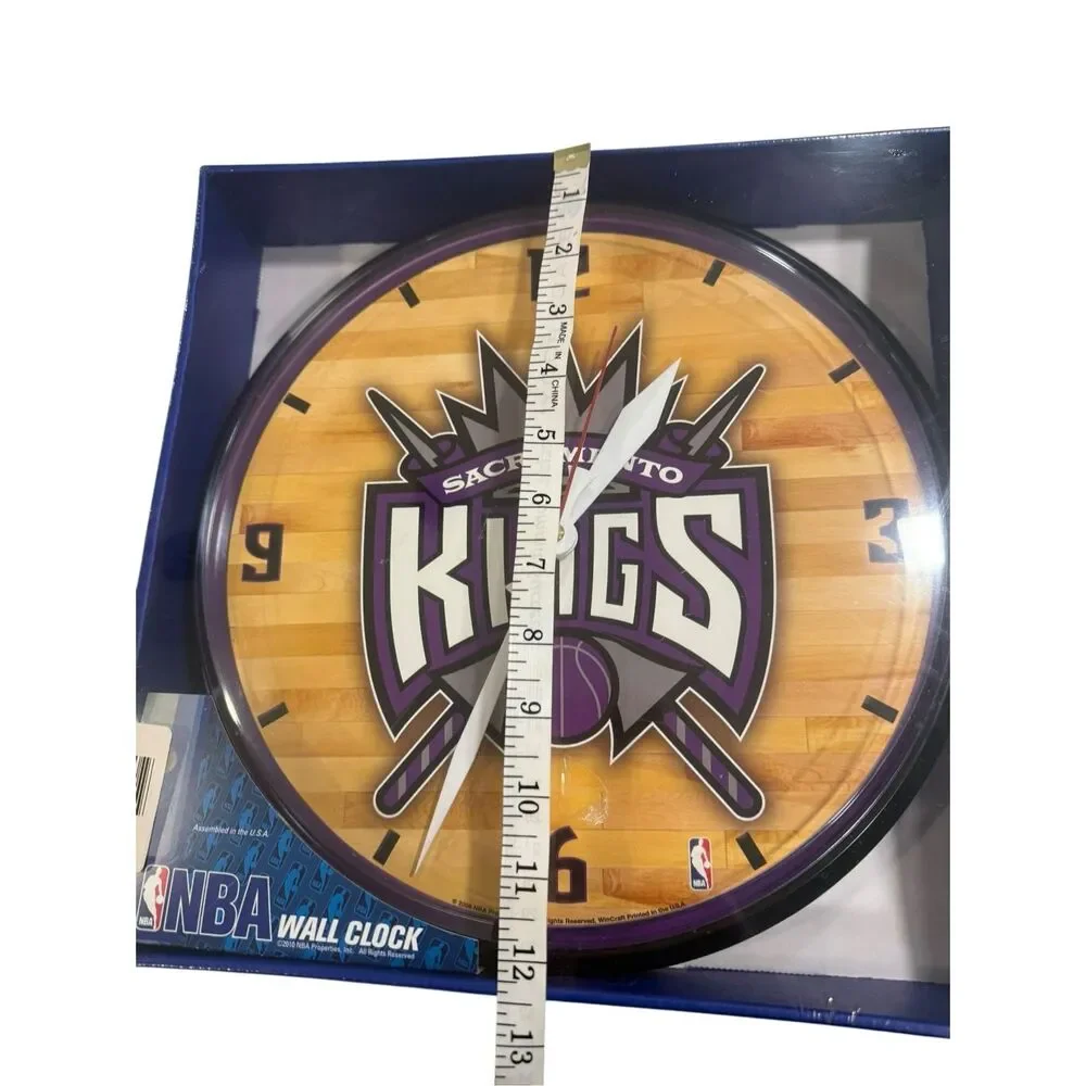 Sacramento Kings Wincraft 12 inch Wall Clock NEW